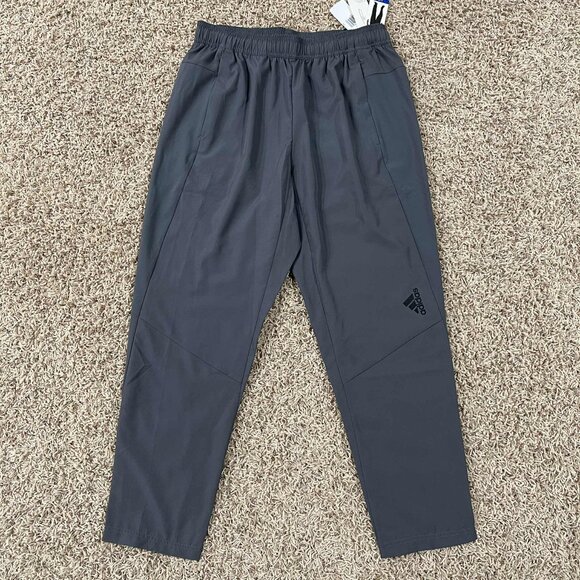 Adidas Men’s AEROREADY Movement Training Joggers Pants Gray, Size Large (New) - Picture 3 of 16
